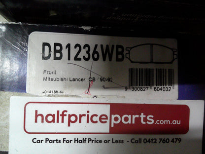 Wagner Front Brake Pad Set Suits Mitsubishi CB Lancer New Part