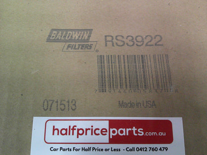Baldwin Air Filter Suits Deutz/Fendt/Gehl/Massey Ferguson Tractors New Part