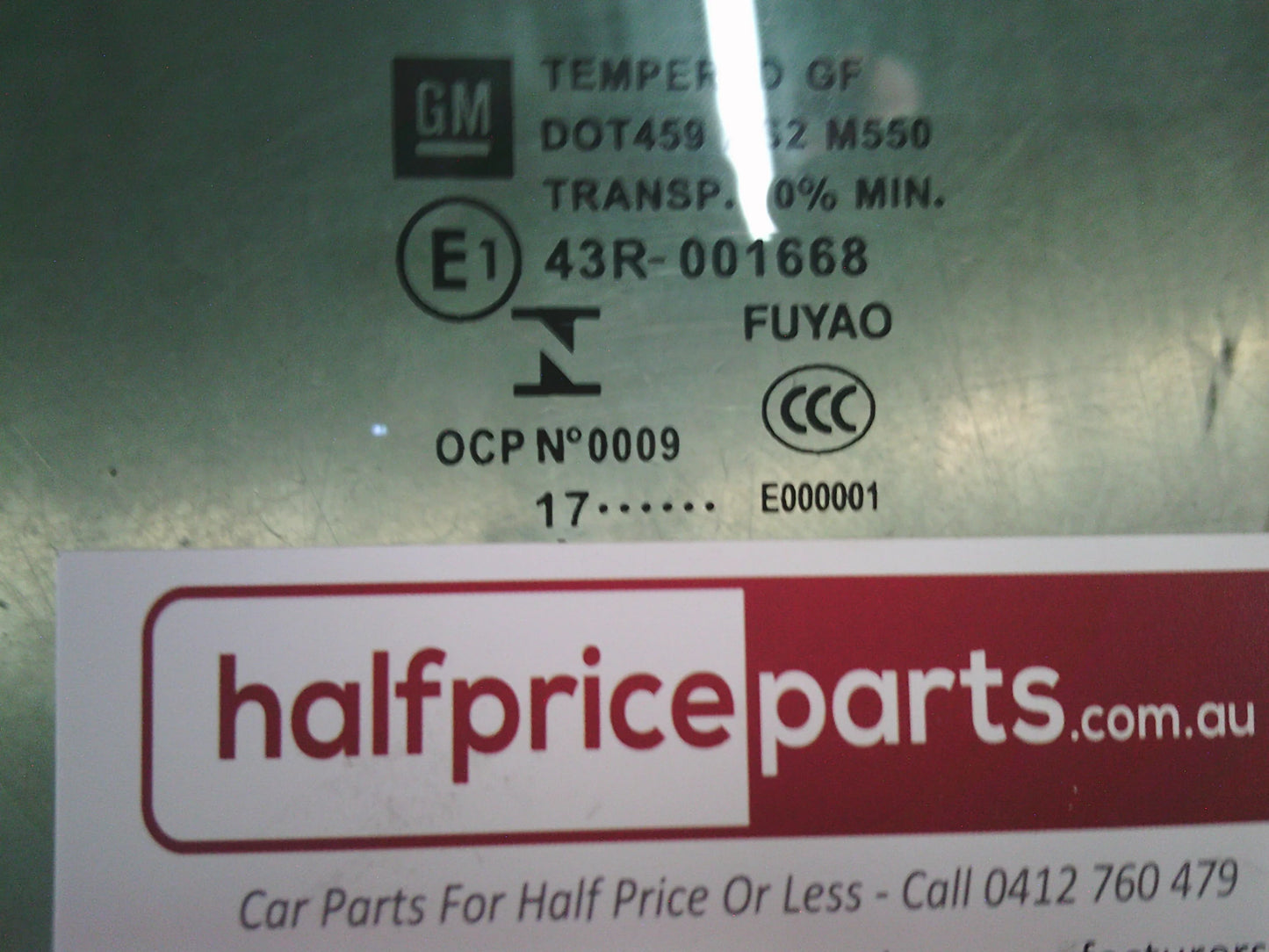 Holden VE/VF Commodore/WN Statesman Genuine Drivers Front Door Glass New Part