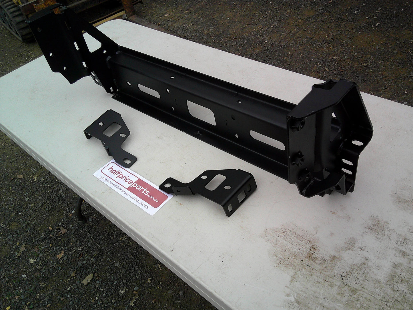 Steal Bull Bar Mounting Bracket Suits Toyota Hilux Matt Power Coated New Part