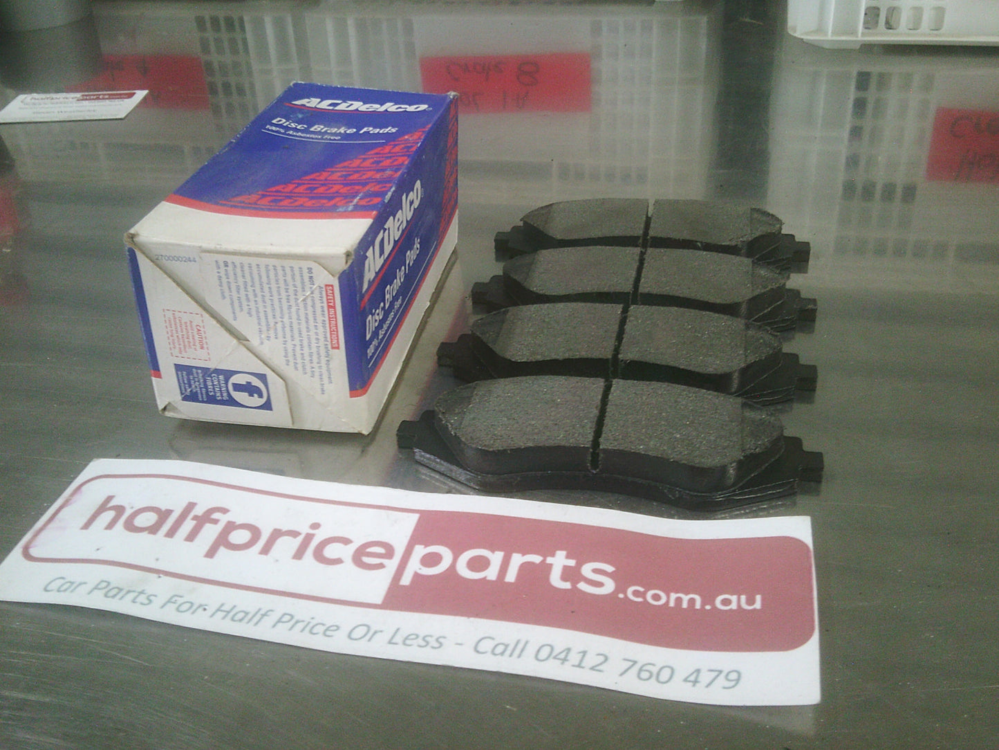 ACDelco Front Brake Pad Set Suits Daewoo Nubira/Lanos/Cielo/Holden Viva New Part