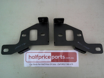 Steal Bull Bar Mounting Bracket Suits Toyota Hilux Matt Power Coated New Part