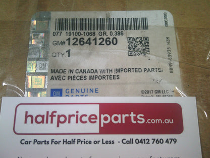 Holden Equinox/Acadia/Camaro/Malibu Genuine Left Hand Side Cam Shaft Cover  Right Hand Side New Part