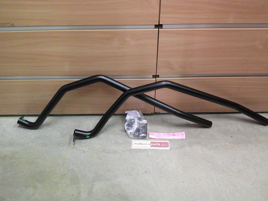 Opposite Lock Side Rails (Bush Bars)  (Suits Front Flares) Suits Toyota Hilux New Part