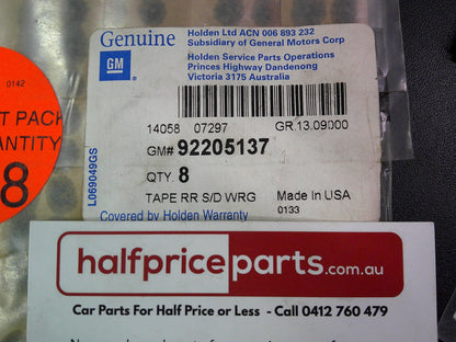 Holden Genuine Sound Deadening Tape New Part