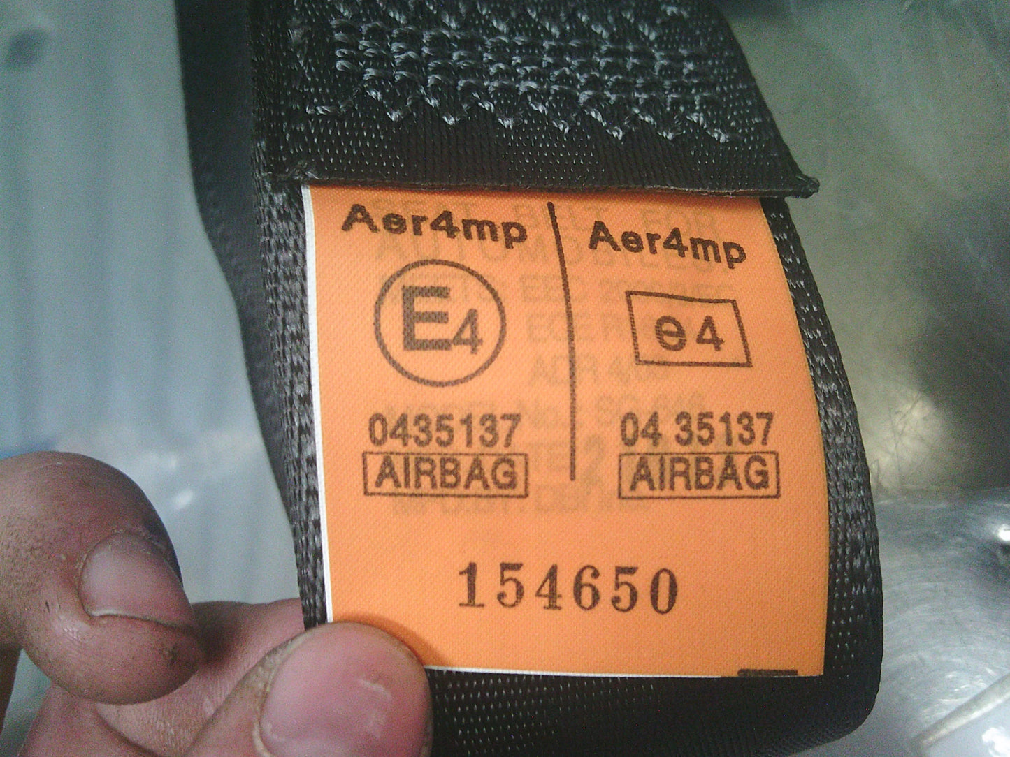 Holden CG Captiva Genuine Left Hand Front Seat Belt Retractor Assembly New Part