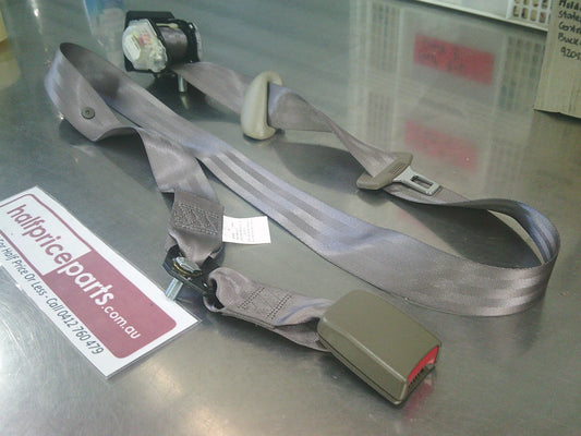 Holden VX/VY Commodore Genuine Rear Centre Seat Belt With Buckle (Colour Shale) New Part