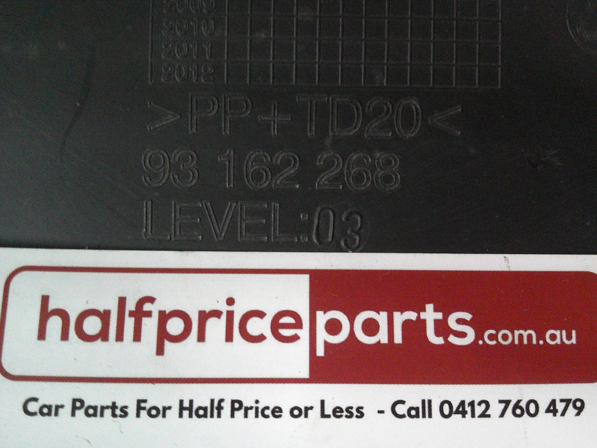 Edp1445 Holden AH Astra Convertible Genuine Boot Plastic Cover VGC Used Part ...