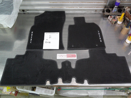 Toyota Camry/Hybrid Genuine Floor Mat Set of 3 Carpet Mats Black New Part