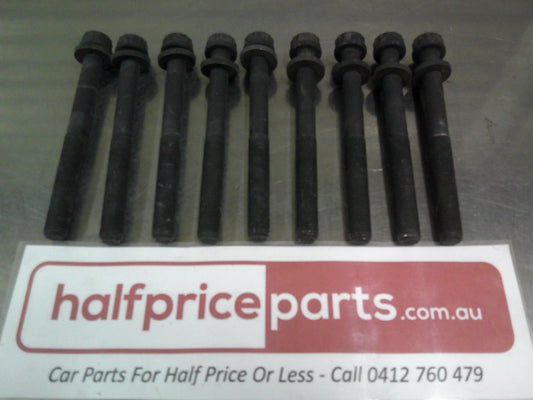 Durapro Head Bolts Suits Toyota Dyna 200/Delta/Coaster BB50 (Pack Of 9 Bolts M12 x 1.25 x 122) New Part.