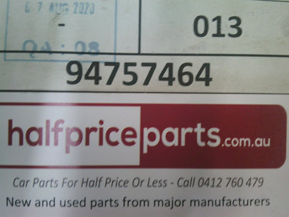 Holden RG Colorado Crew Cab 2WD/4WD Genuine Right Hand Rear Lower Inner Center Pillar Panel New Part