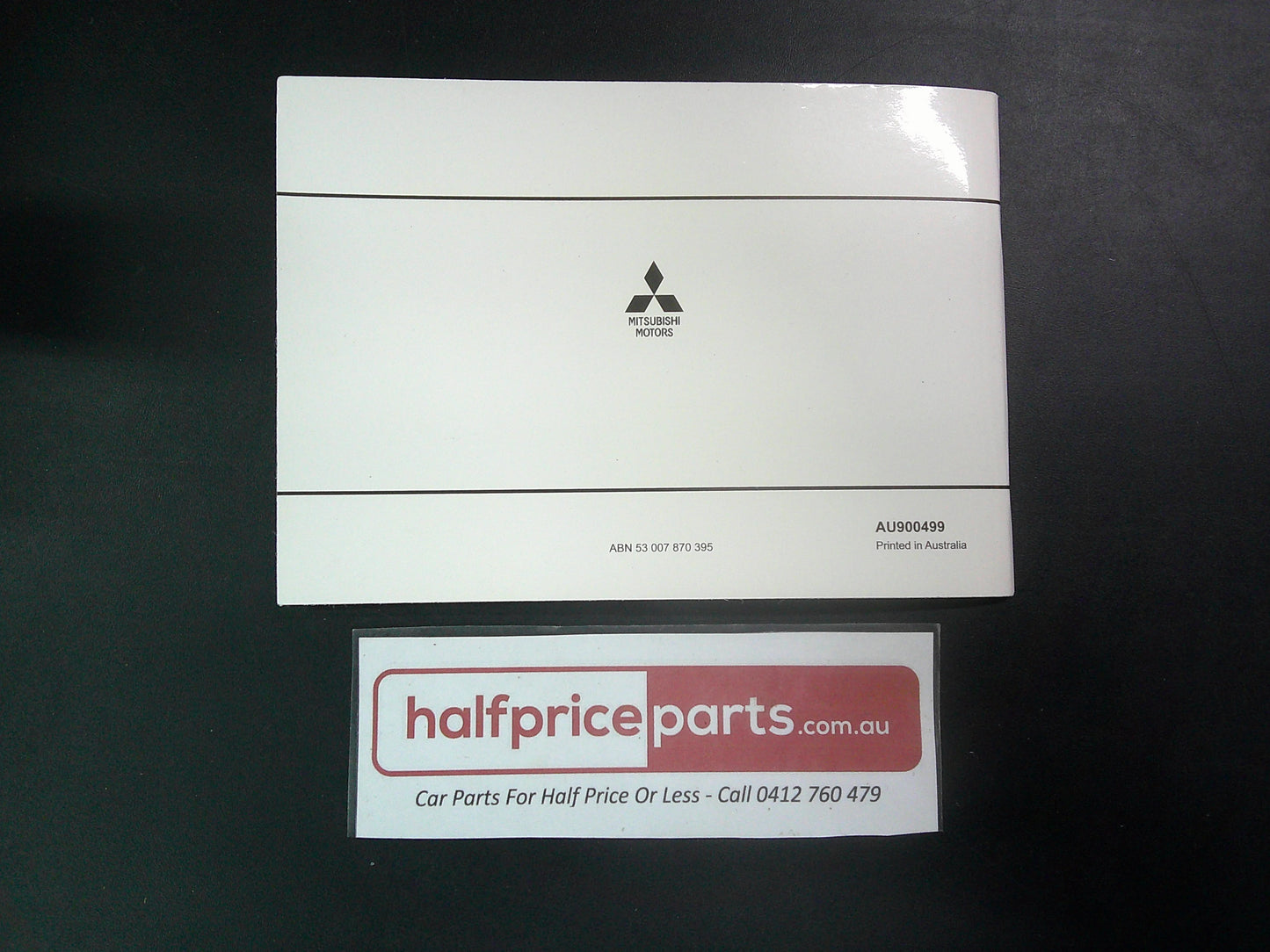 Mitsubishi NX Pajero Genuine Service And Warranty Booklet New Part