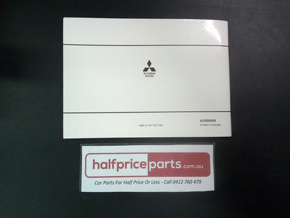 Mitsubishi NX Pajero Genuine Service And Warranty Booklet New Part