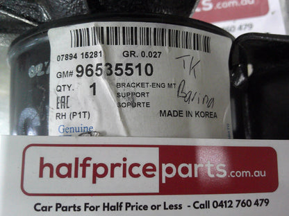 Holden TK Barina Hatch Back/Sedan Genuine Right Hand Front Engine Mount New Part