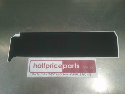 Holden RG Colorado Genuine Drivers Rear Door Black Out Tape New Part