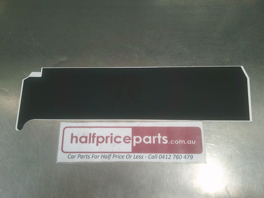 Holden RG Colorado Genuine Drivers Rear Door Black Out Tape New Part