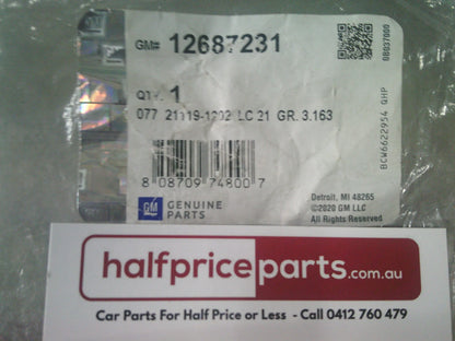 GM Holden Silverado 2500 Genuine High Pressure Fuel Pipe (Pump To Rail) New Part