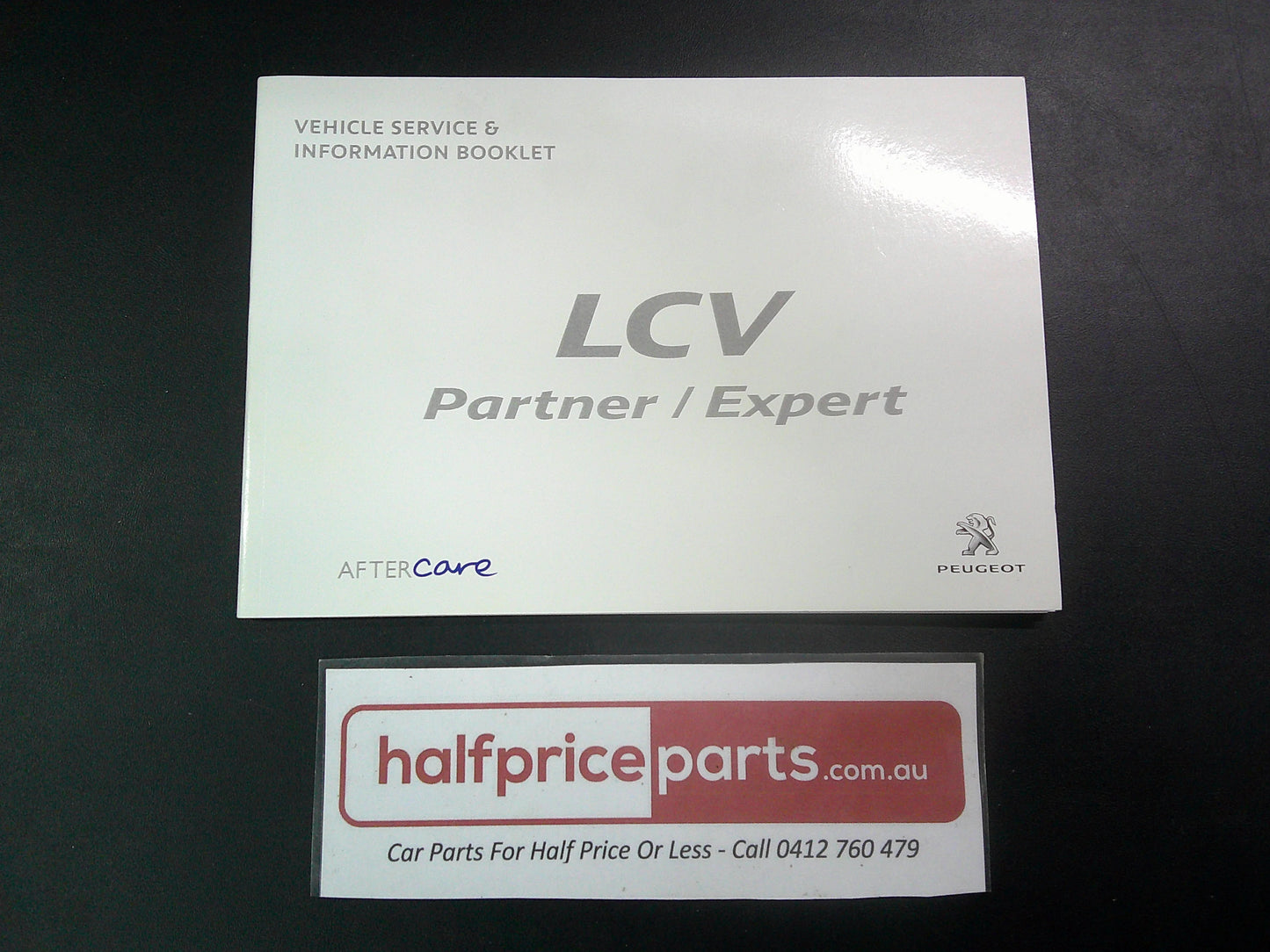 Peugeot Light Commercial Vehicle Genuine Service Manual And Information Booklet New Part