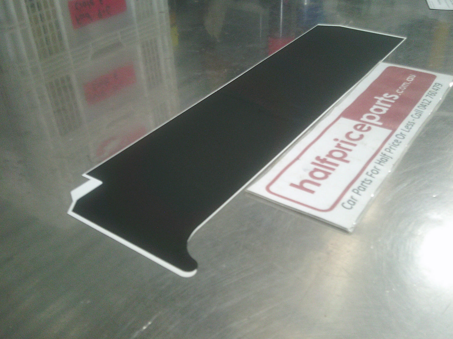 Holden RG Colorado Genuine Drivers Rear Door Black Out Tape New Part