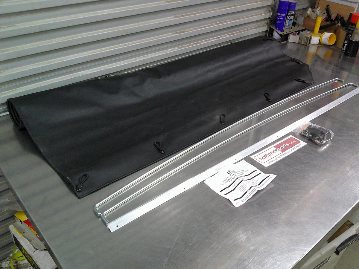 Isuzu D-Max Dual Cab Genuine Bungie Type Tonneau With No Headboard Complete Kit New Part