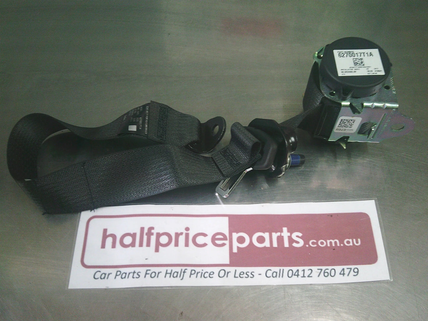 Holden RG Trailblazer Genuine 2nd Row Left Hand Side Retractor Seat Belt New Part