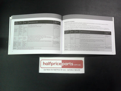 Peugeot Light Commercial Vehicle Genuine Service Manual And Information Booklet New Part