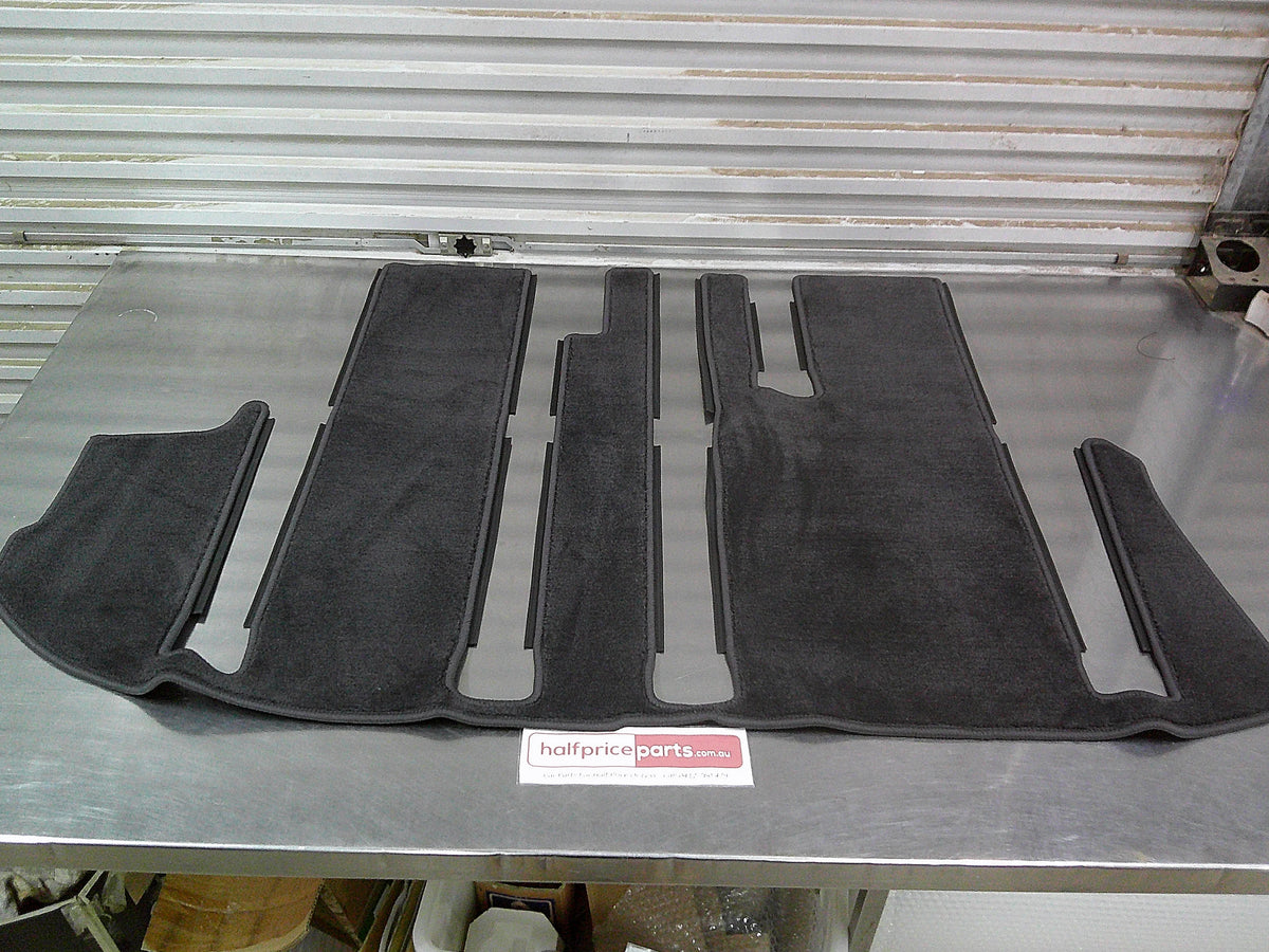 Toyota Granvia Genuine Textile Floor Mats 8 Seater (9 Piece Set) Grey In Colour New Part