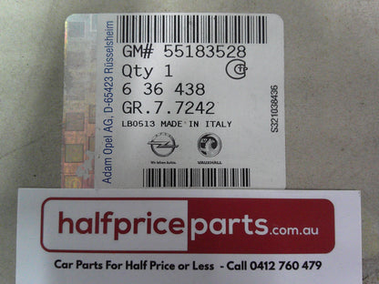 Holden AH Astra Hatch Back/Sedan 1.9Ltr Diesel/2.0Ltr Diesel Genuine Timing Belt New Part