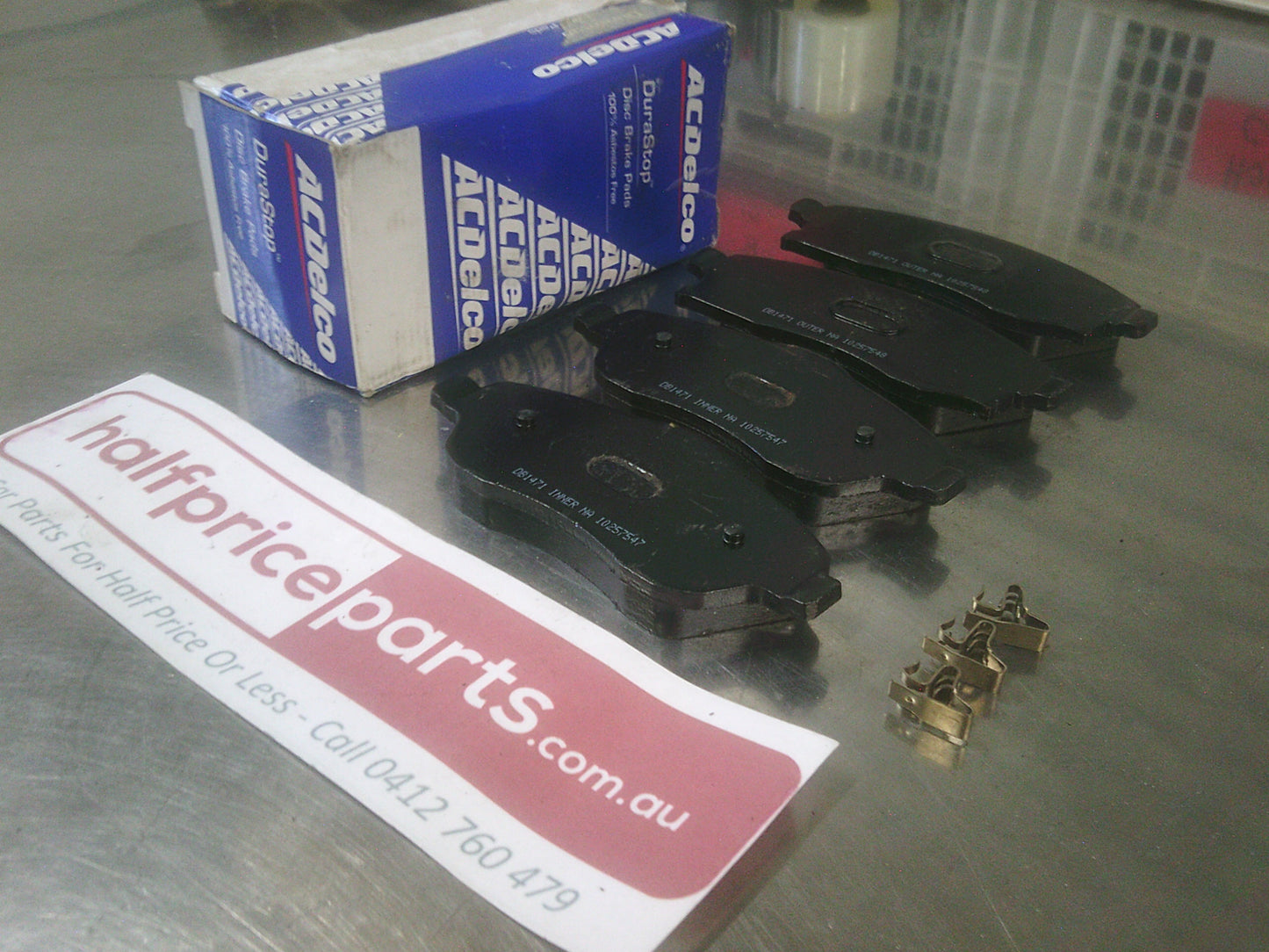ACDelco Front Brake Pad Set Suits Holden Barina/Tigra/Combo New Part