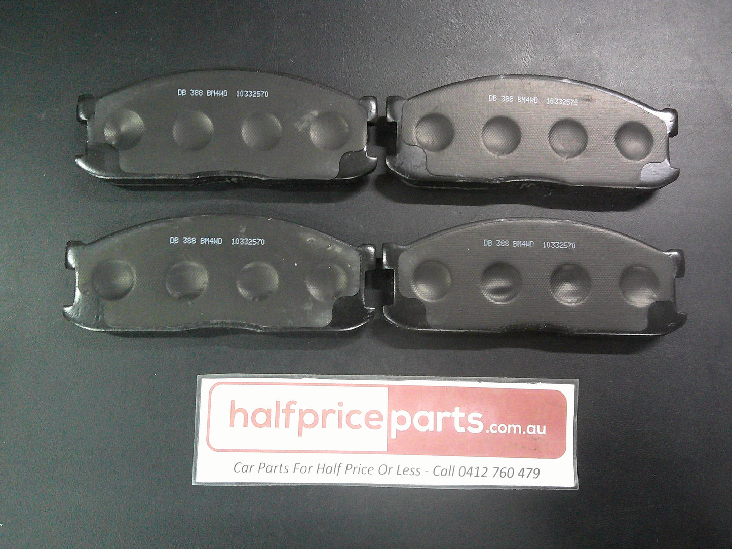 Bendix Front Brake Pads Suits Ford Econovan/Mazda E-Series New Part