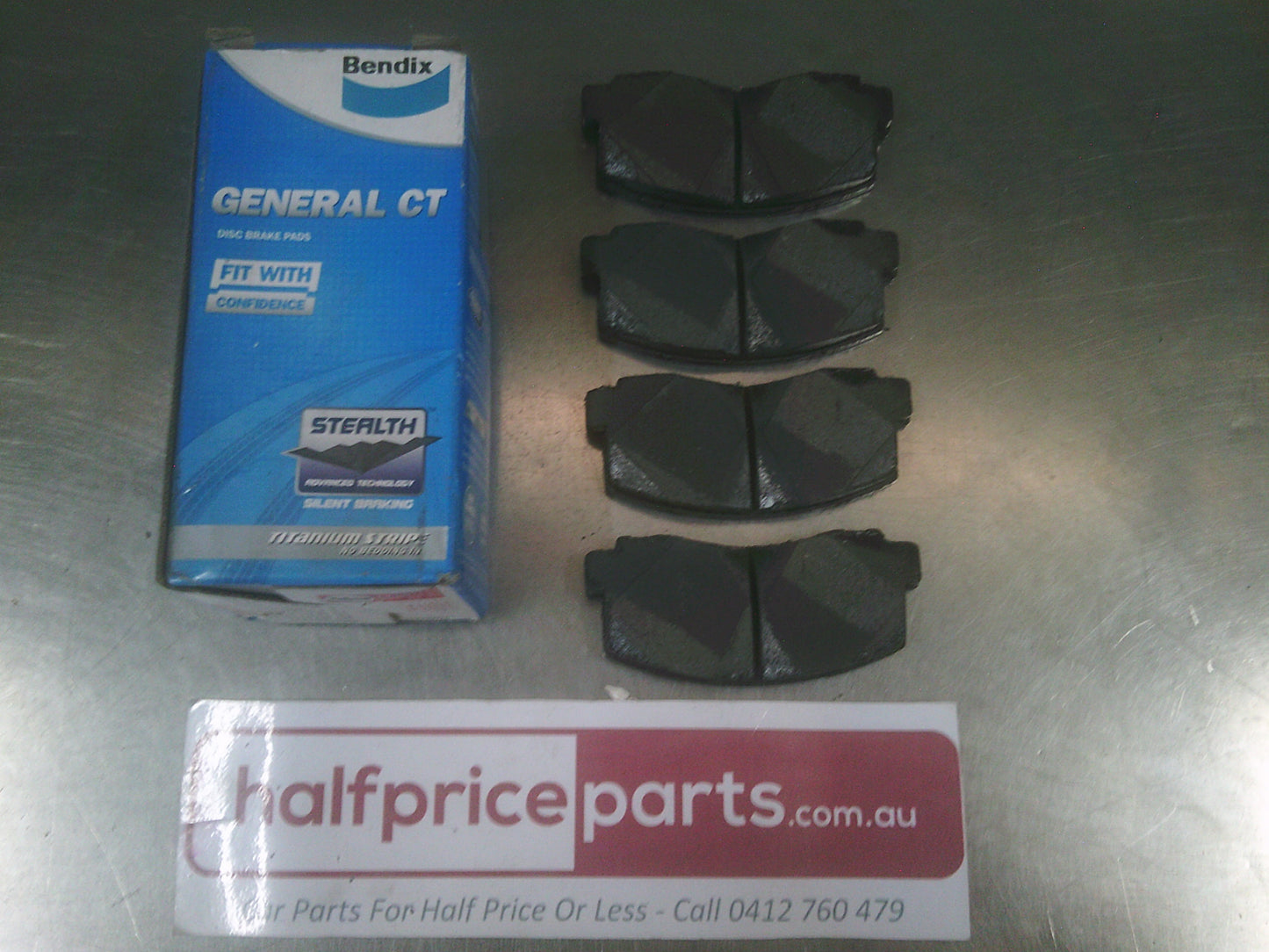 Bendix Front Brake Pad Set Suits Holden/Mitsubishi/Toyota/Nissan New Part