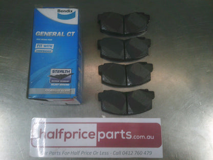 Bendix Front Brake Pad Set Suits Holden/Mitsubishi/Toyota/Nissan New Part