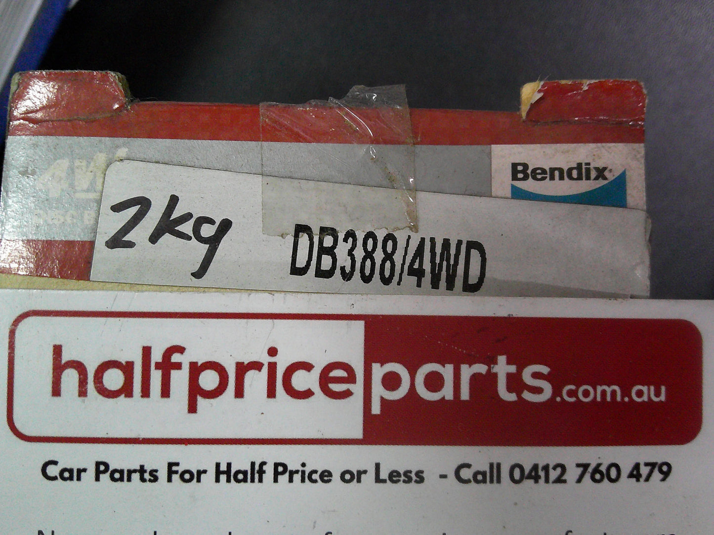 Bendix Front Brake Pads Suits Ford Econovan/Mazda E-Series New Part