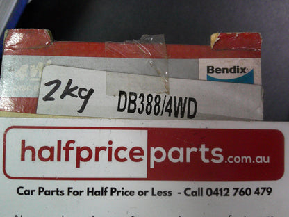 Bendix Front Brake Pads Suits Ford Econovan/Mazda E-Series New Part