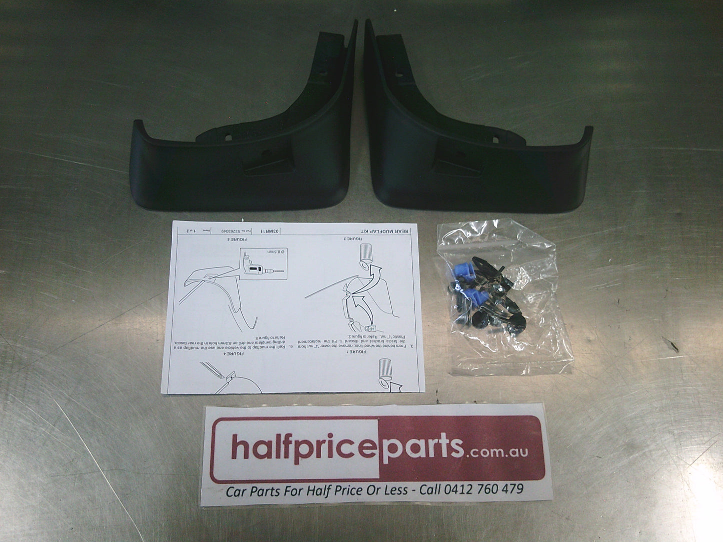 Holden JH Cruze Genuine Rear Mud Flap Set - New Part