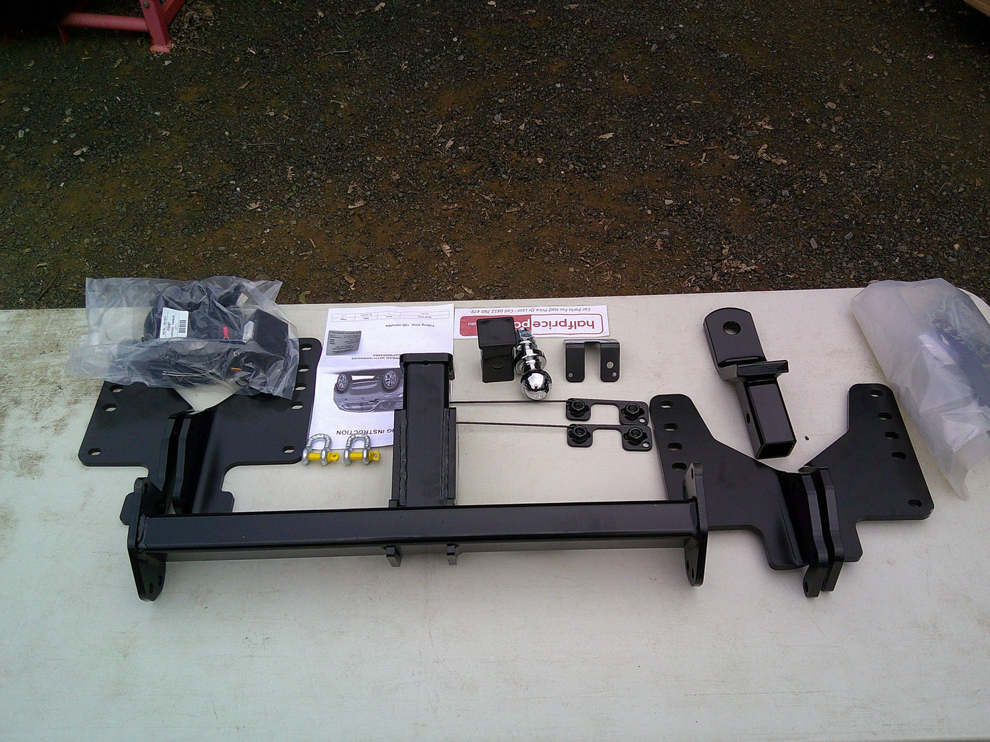 GWM Haval H6 Lux Hybrid/Ultra Hybrid Genuine Heavy Duty Tow Bar Kit Wiring 7 Pin Flat/Fitting Kit New Part