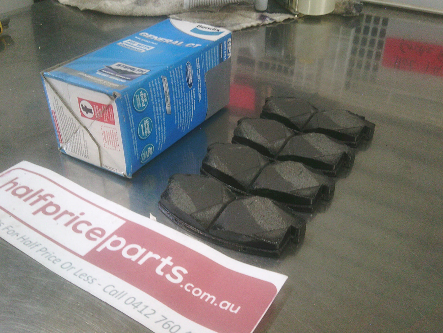 Bendix Front Brake Pad Set Suits Holden/Mitsubishi/Toyota/Nissan New Part