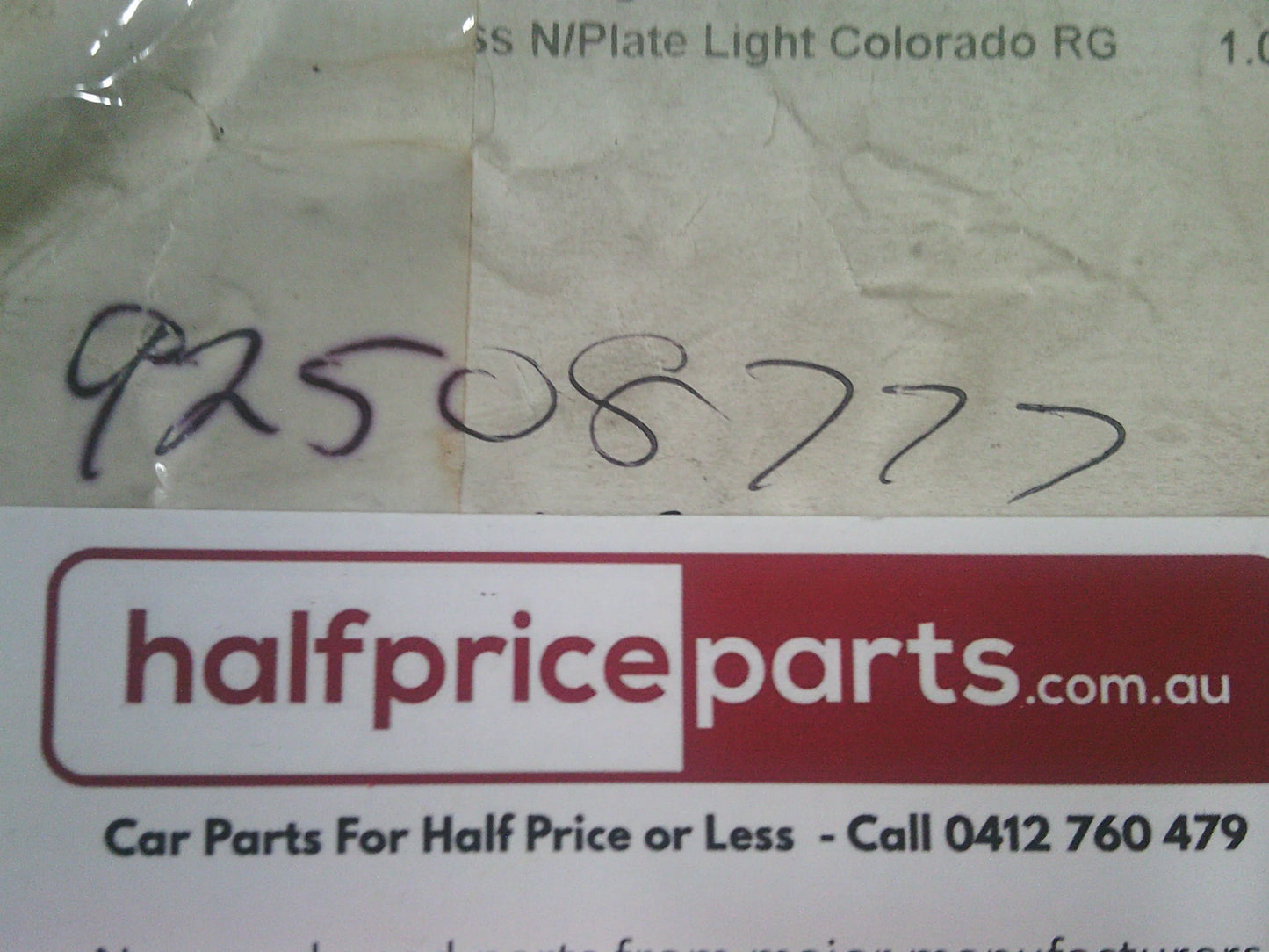 Holden RG Colorado LT/LS Genuine Tray Body Tail Light Replacement Wiring (Plug And Play) New Part