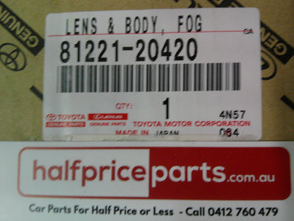 Toyota Celica GT/GTS Genuine Left and Right Fog Lights New Part