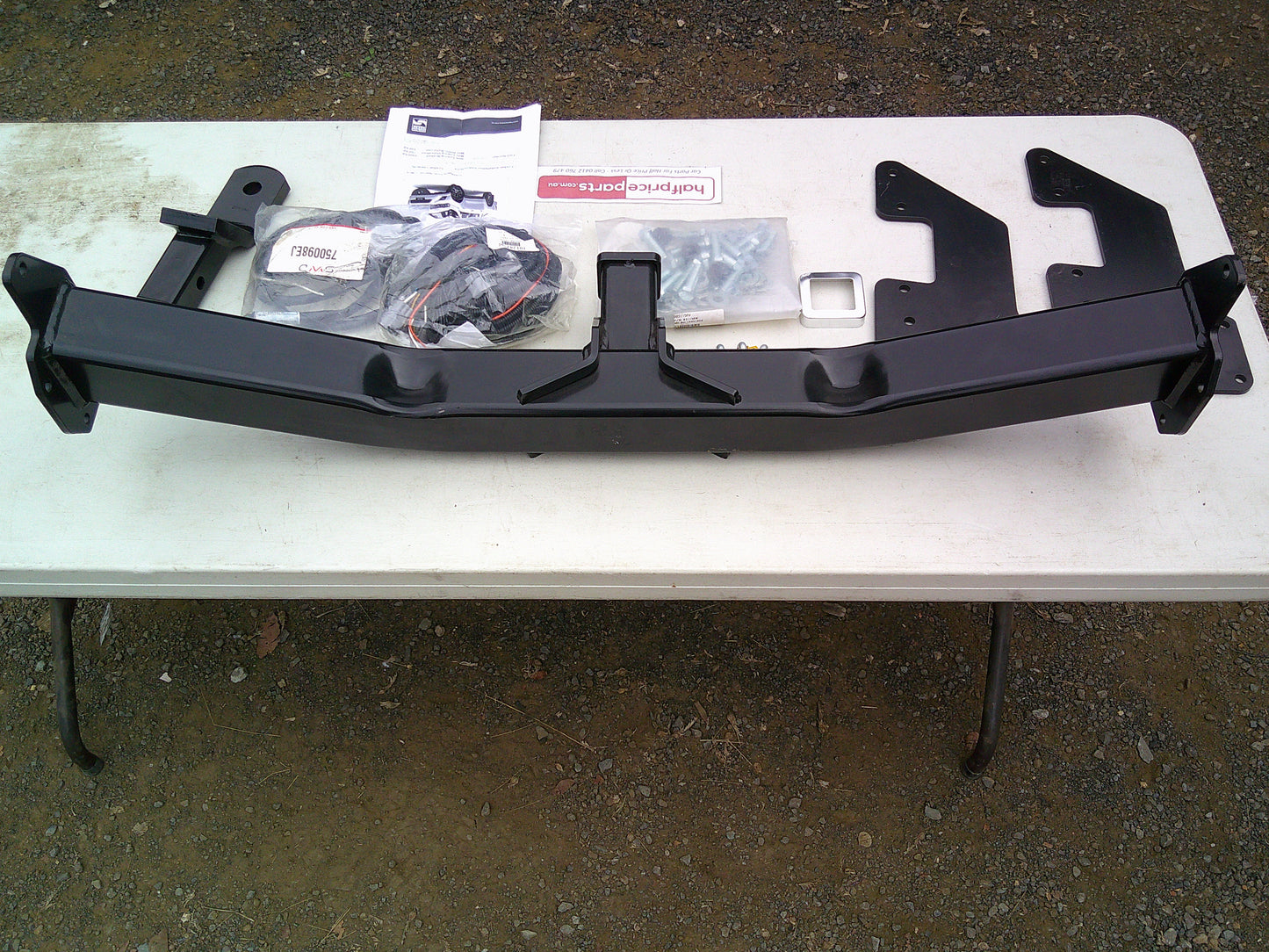 Hayman Reese Heavy Duty Tow Bar Kit (No Tow Ball Missing Some Bolts And Tongue Pin) Suits Toyota Hilux Gun Series Tub Variant Only New Part