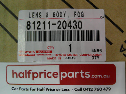 Toyota Celica GT/GTS Genuine Left and Right Fog Lights New Part