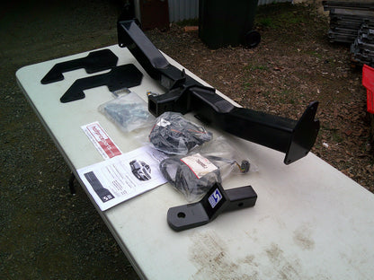 Hayman Reese Heavy Duty Tow Bar Kit (No Tow Ball Missing Some Bolts And Tongue Pin) Suits Toyota Hilux Gun Series Tub Variant Only New Part