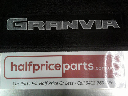 Toyota Granvia Genuine Front Carpet Mat Set Grey In Colour New Part