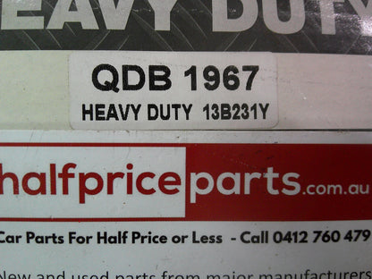 QFM Heavy Duty Front Brake Pad Set Suits Ford Transit New Part