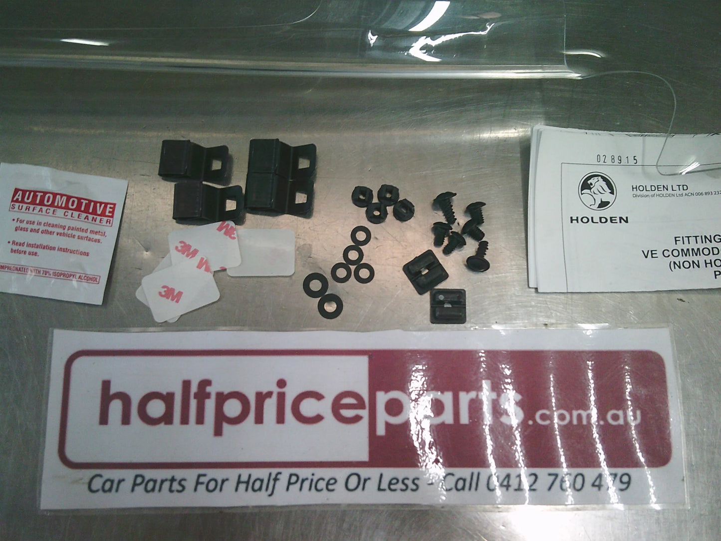 Holden VE Commodore Genuine Clear Bonnet Protector Kit New Part