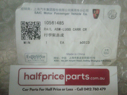 MG ZS Genuine Righthand Roof Rail Trim New Part