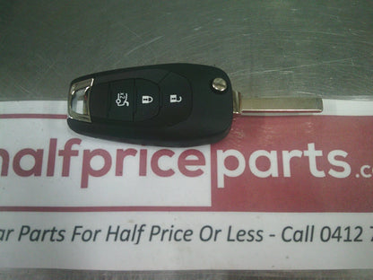 Holden BL Astra Sedan Genuine 3 Button Uncut Key Fob New Part
