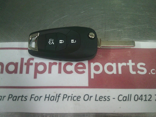 Holden BL Astra Sedan Genuine 3 Button Uncut Key Fob New Part