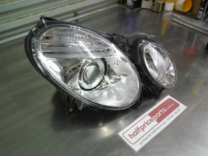 Mercedes Benz W211 E-Class Genuine Right Hand Front Non-Xenon Headlight (W211 4 Door And Wagon)  New Part