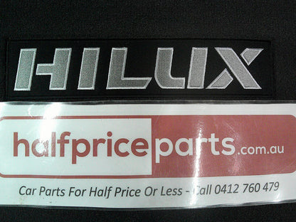 Toyota Hilux Dual Cab Genuine Front And Rear Carpet Mat Set Of 4 (Manual Vehicle Only) New Part